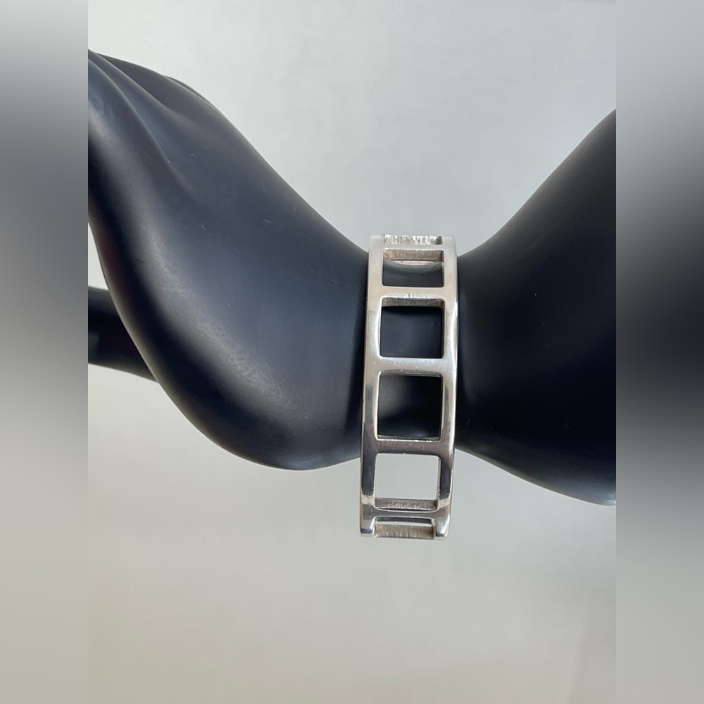 Gucci Bangel Bracelet 925 Sterling Silver - Picture 8 of 8